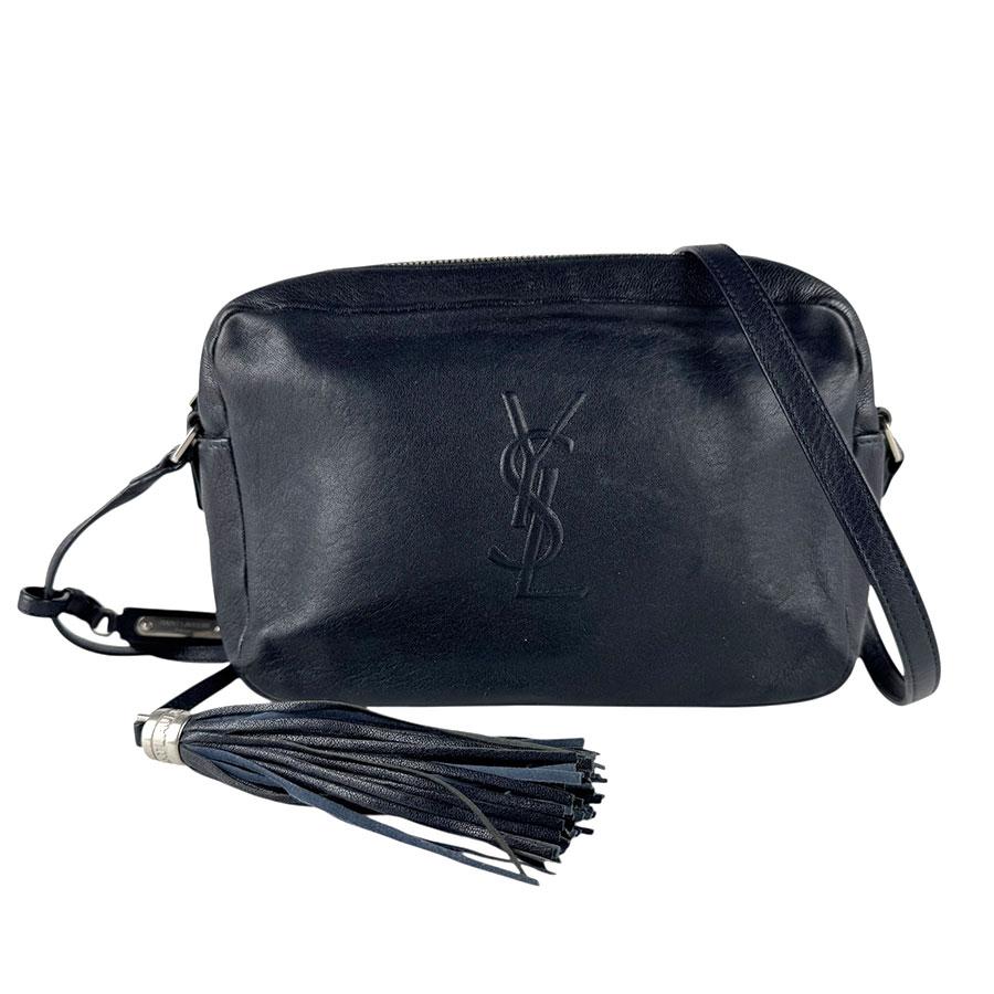 【美品！】SAINT LAURENT ショルダーバッグ サンローラン SAINT LAURENT 斜め掛けショルダーバッグ ルー レザー