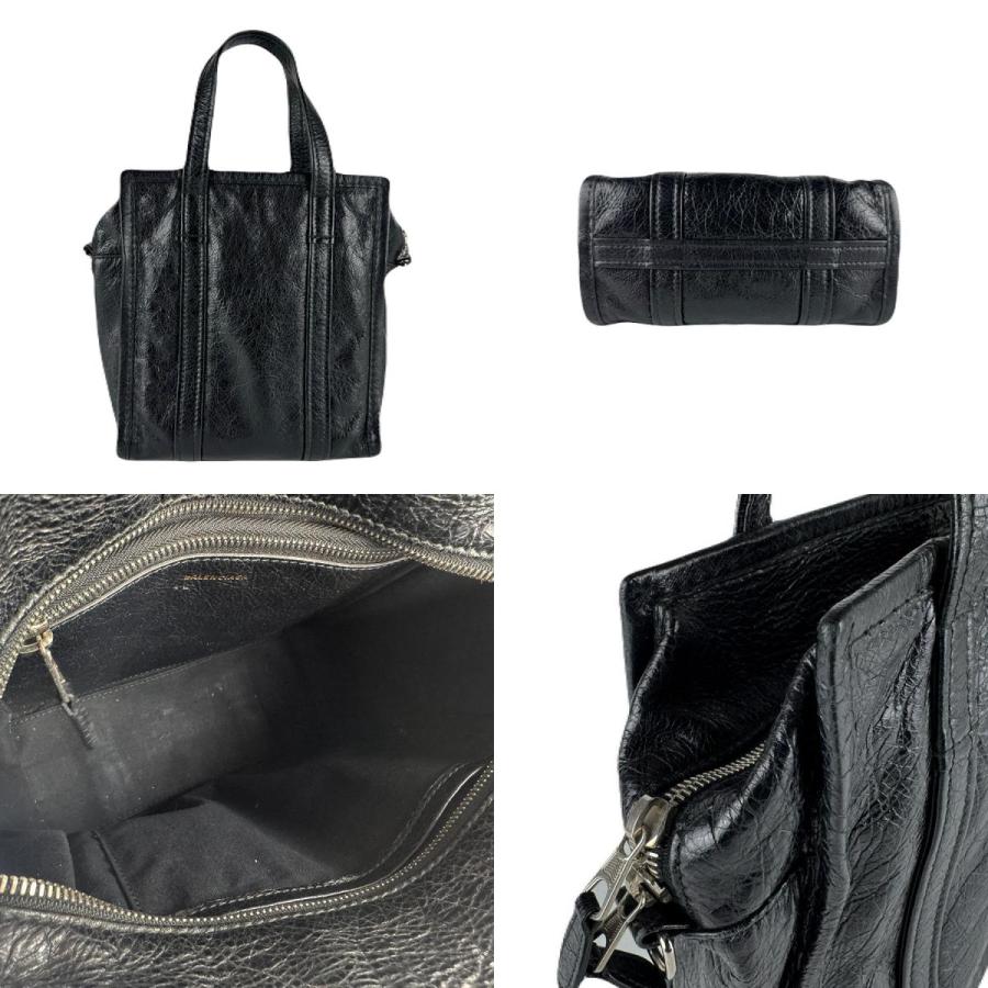 BALENCIAGA ブラック ショルダーバッグ　バザールXS バレンシアガ バザール XS バレンシアガバザール XS BALENCIAGA