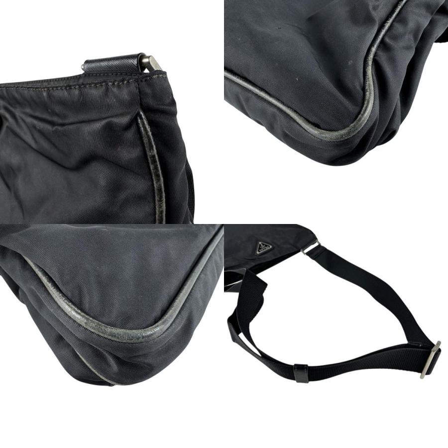 【良品】PRADA プラダ　ワンショルダー　バッグ　ナイロン　ブラック　斜め掛け PRADA（プラダ） 【最終値下！】PRADA ショルダーバッグ 斜め掛け
