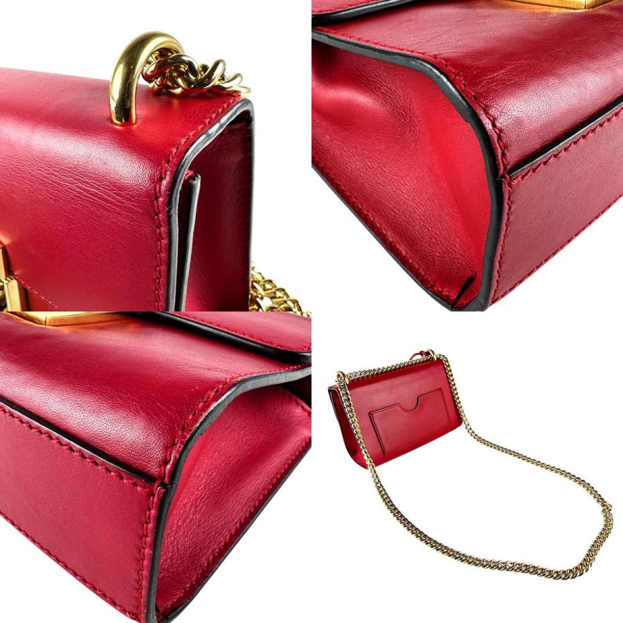 GUCCI（グッチ） ショルダーバッグ パドロック スモール レザー/メタル