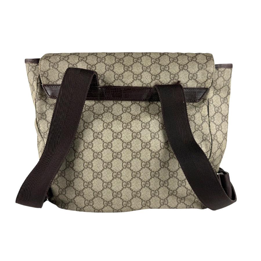 GUCCI（グッチ） リュック GGスプリームキャンバス ブラウン