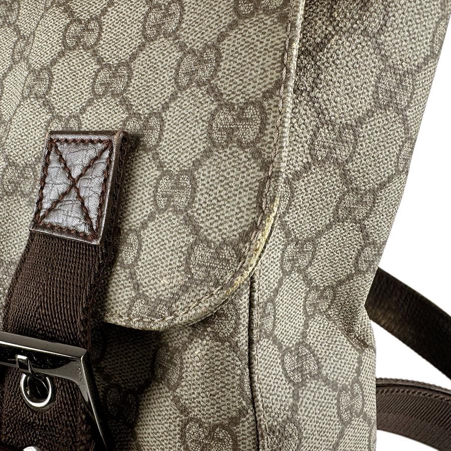 GUCCI（グッチ） リュック GGスプリームキャンバス ブラウン