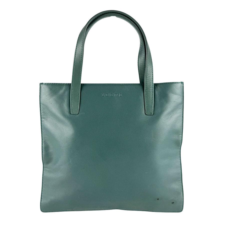 LOEWE（ロエベ） ハンドバッグ レザー グリーン : ブランドバリュー 