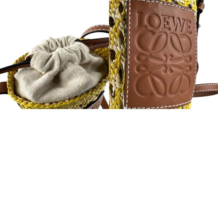 LOEWE（ロエベ） ショルダーバッグ シリンダーポケット レザー
