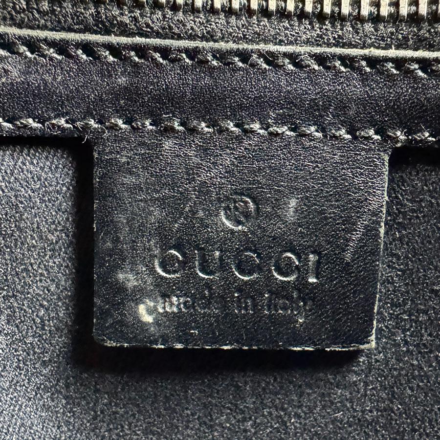 GUCCI（グッチ） ショルダーバッグ GGキャンバス/レザー ブラック