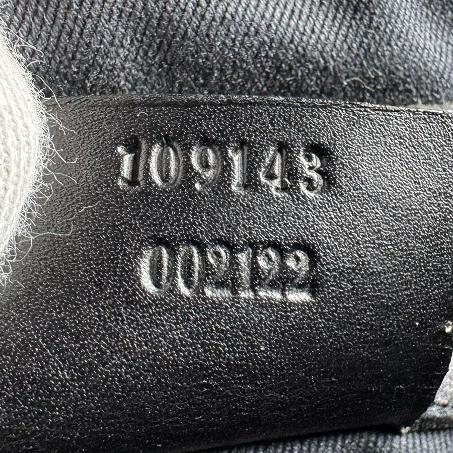 GUCCI（グッチ） ショルダーバッグ GGキャンバス/レザー ブラック