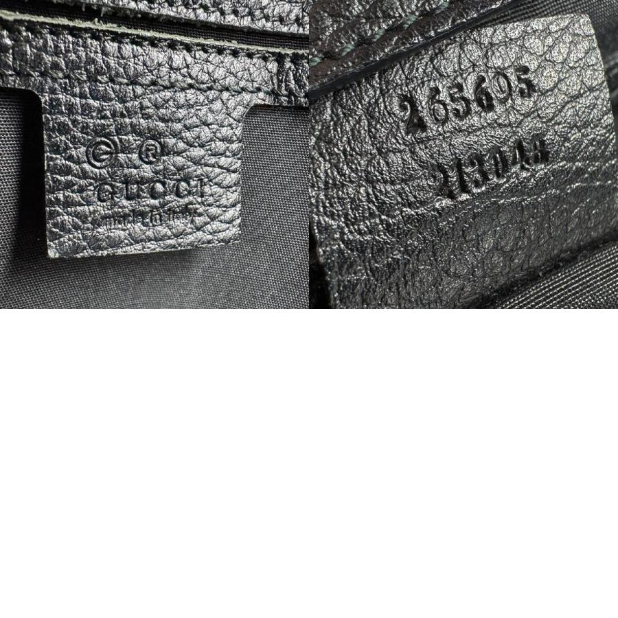 GUCCI（グッチ） ショルダーバッグ ナイロンキャンバス ブラック