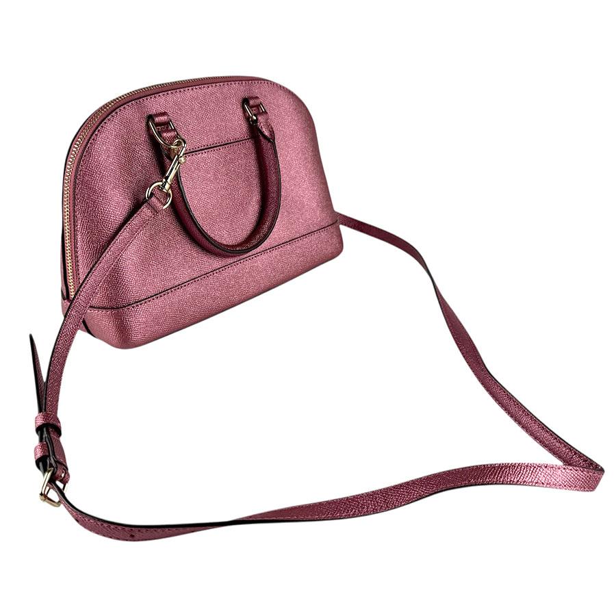COACH メタリックピンク　ハンドバッグ COACH（コーチ） ハンドバッグ ショルダーバッグ レザー メタリック