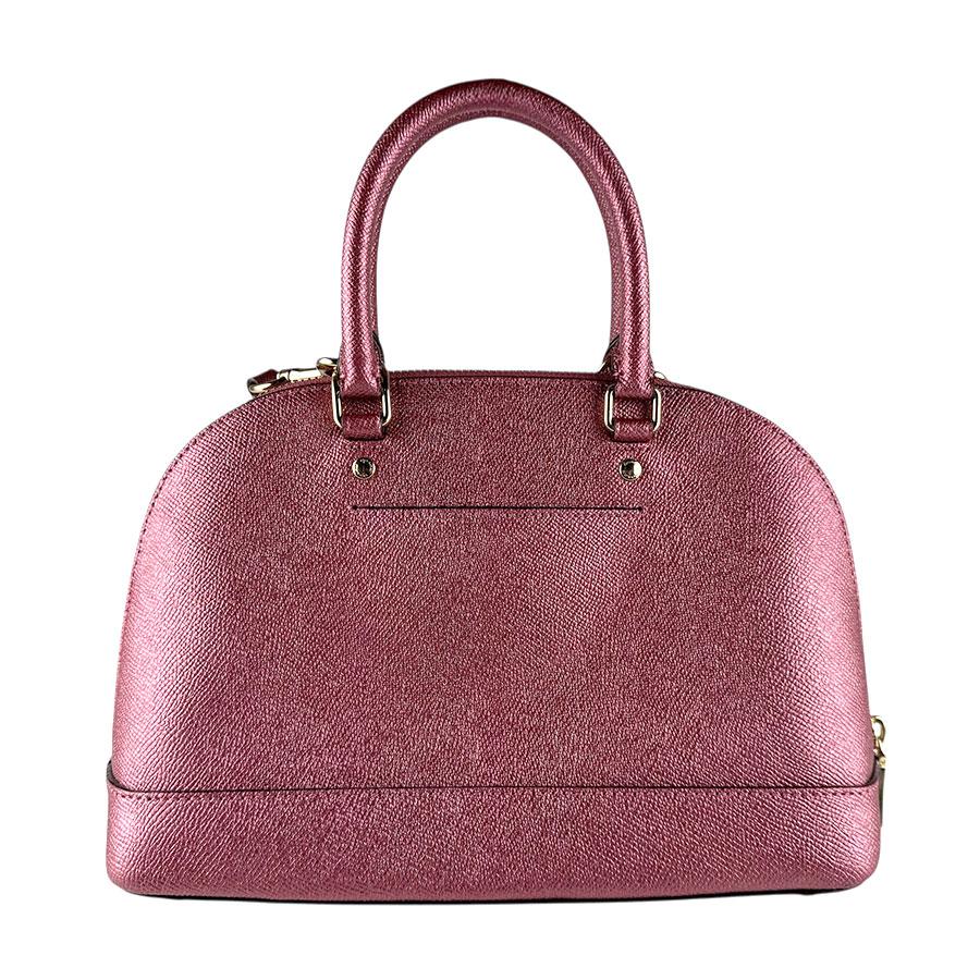 COACH メタリックピンク　ハンドバッグ COACH（コーチ） ハンドバッグ ショルダーバッグ レザー メタリック