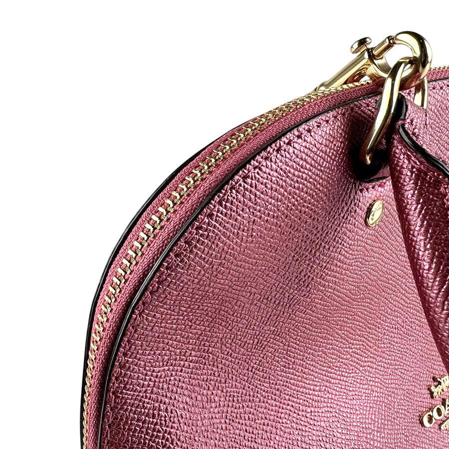 COACH（コーチ） ハンドバッグ ショルダーバッグ レザー メタリック