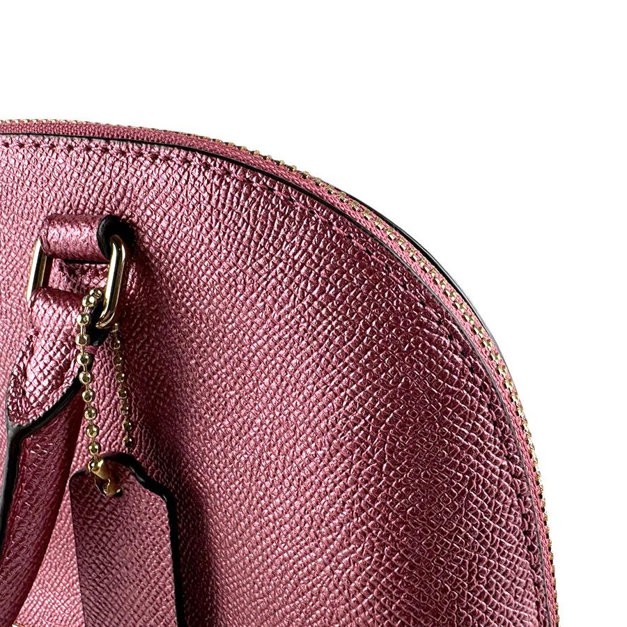 COACH（コーチ） ハンドバッグ ショルダーバッグ レザー メタリック