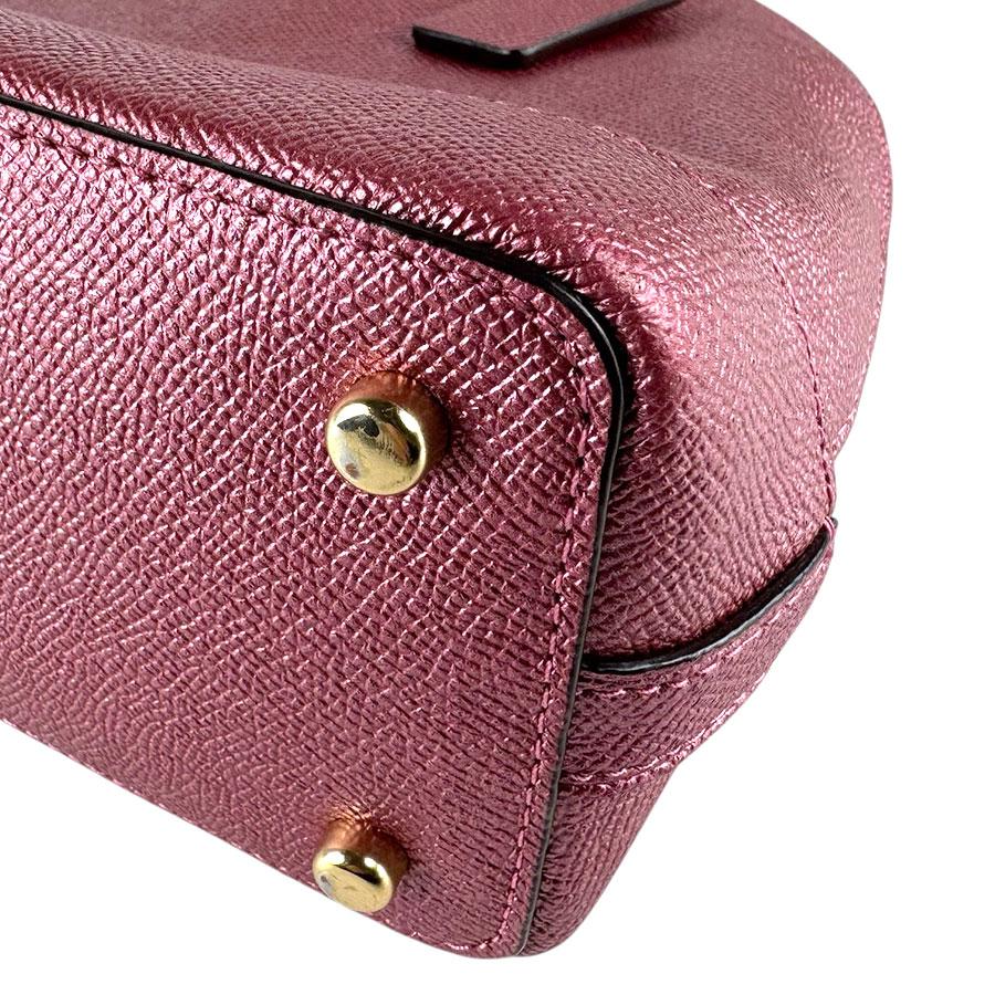 COACH（コーチ） ハンドバッグ ショルダーバッグ レザー メタリック