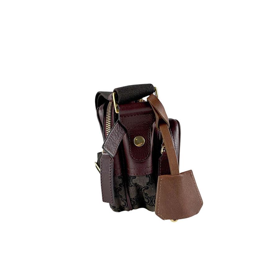 CELINE（セリーヌ） 斜め掛けショルダーバッグ キャンバス/レザー