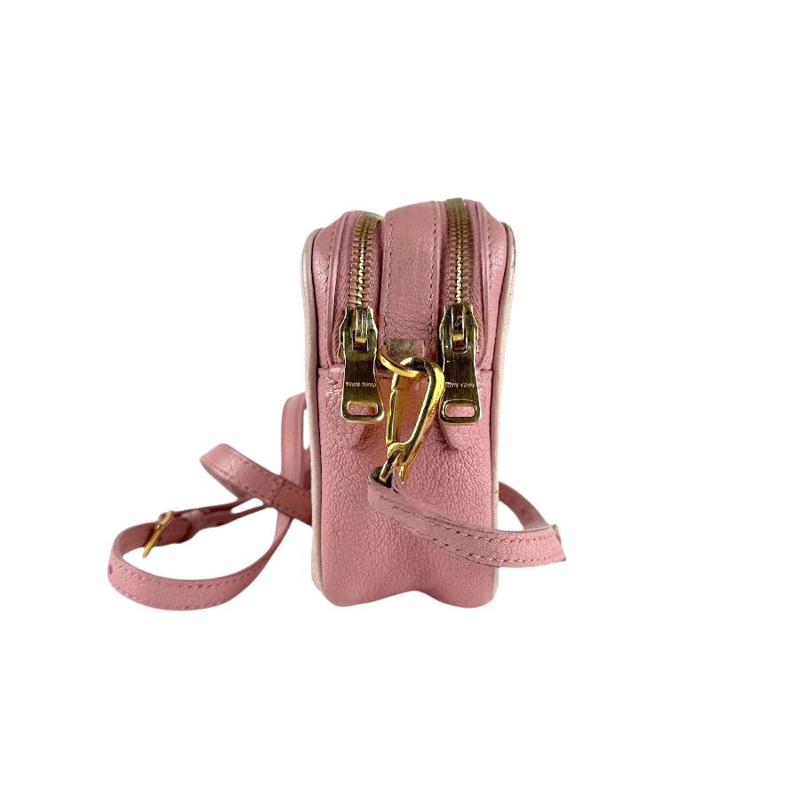 miu miu ショルダーバッグ ピンク Miu Miu(ミュウミュウ)2WAYレザーショルダーバッグ FRAGOLA ピンク