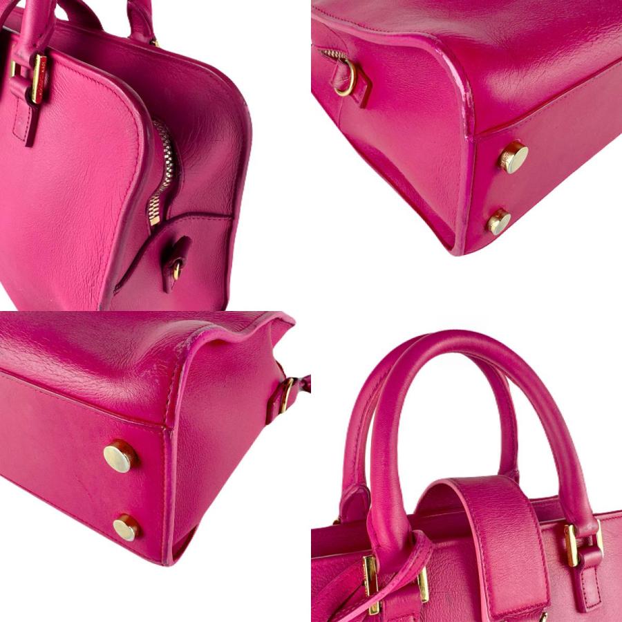 サンローラン ベイビーカバス　ハンドバッグ　ショルダーバッグ 赤 SAINT LAURENT PARIS サンローランパリ ベイビーカバス ショルダー