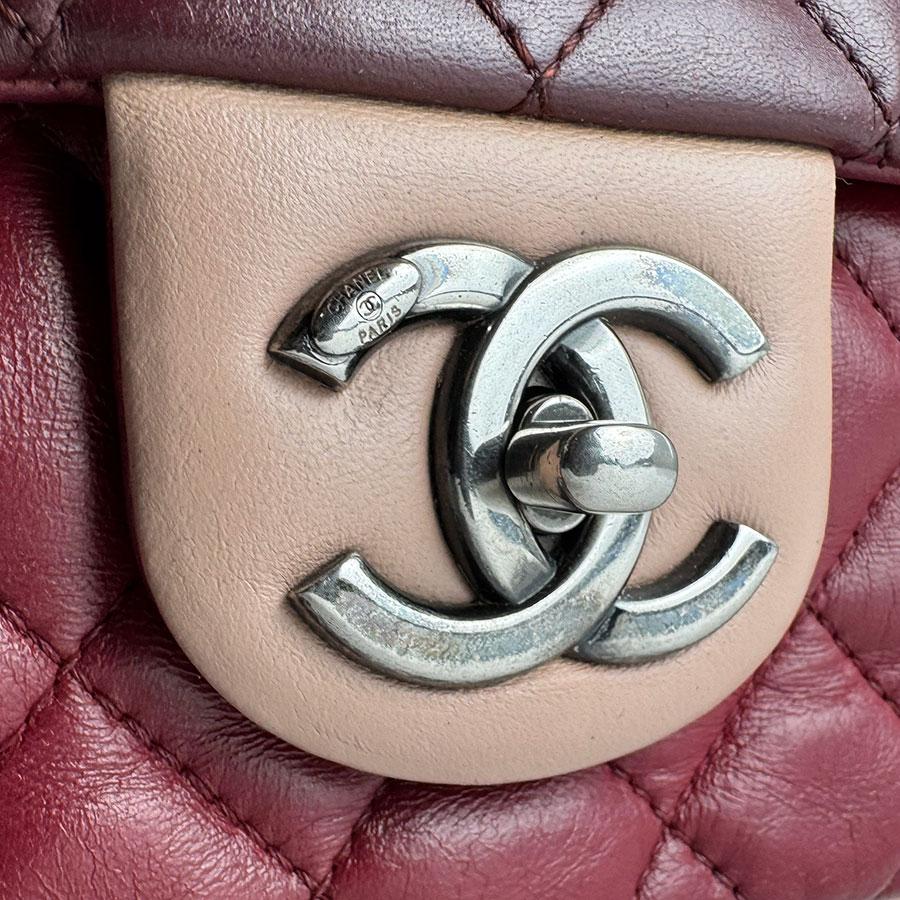 CHANEL（シャネル） ショルダーバッグ マトラッセ レザー ボルドー系