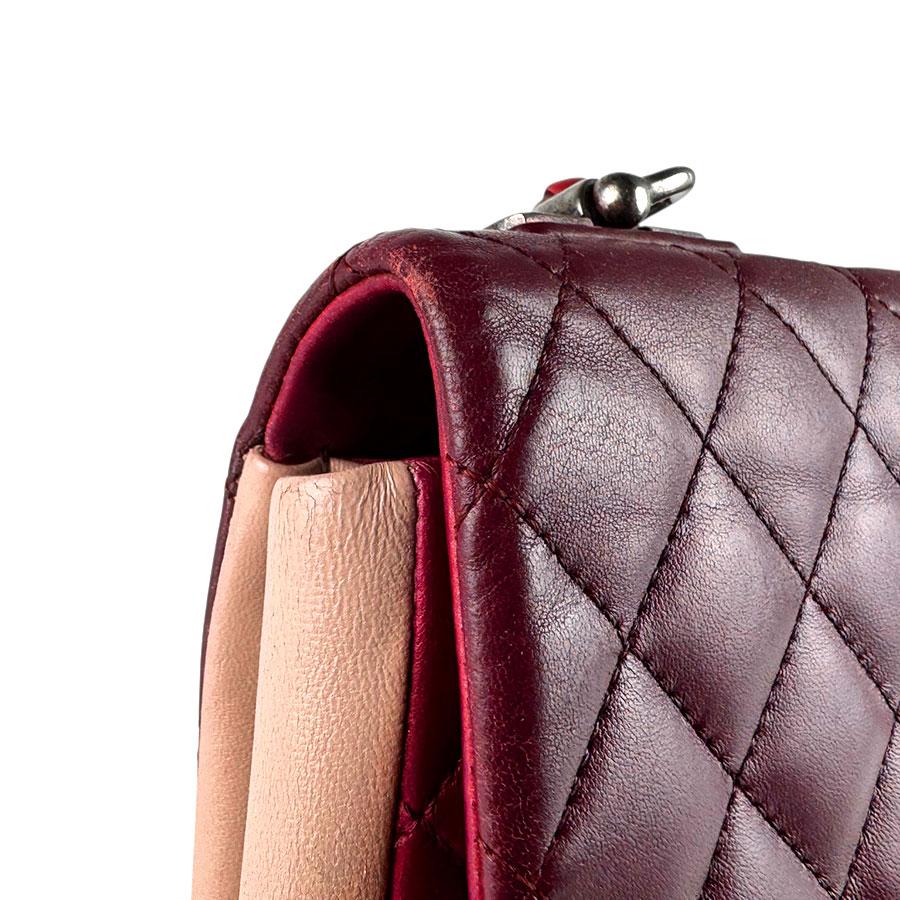 CHANEL（シャネル） ショルダーバッグ マトラッセ レザー ボルドー系