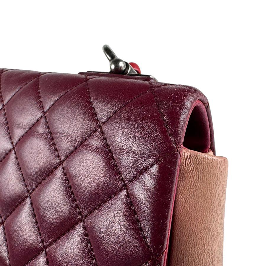 CHANEL（シャネル） ショルダーバッグ マトラッセ レザー ボルドー系