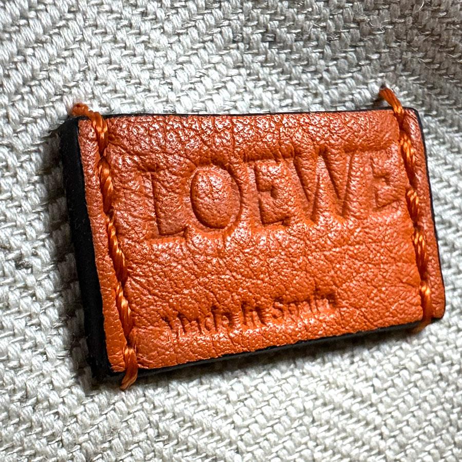 LOEWE（ロエベ） ショルダーバッグ パズル ミニ レザー オレンジ