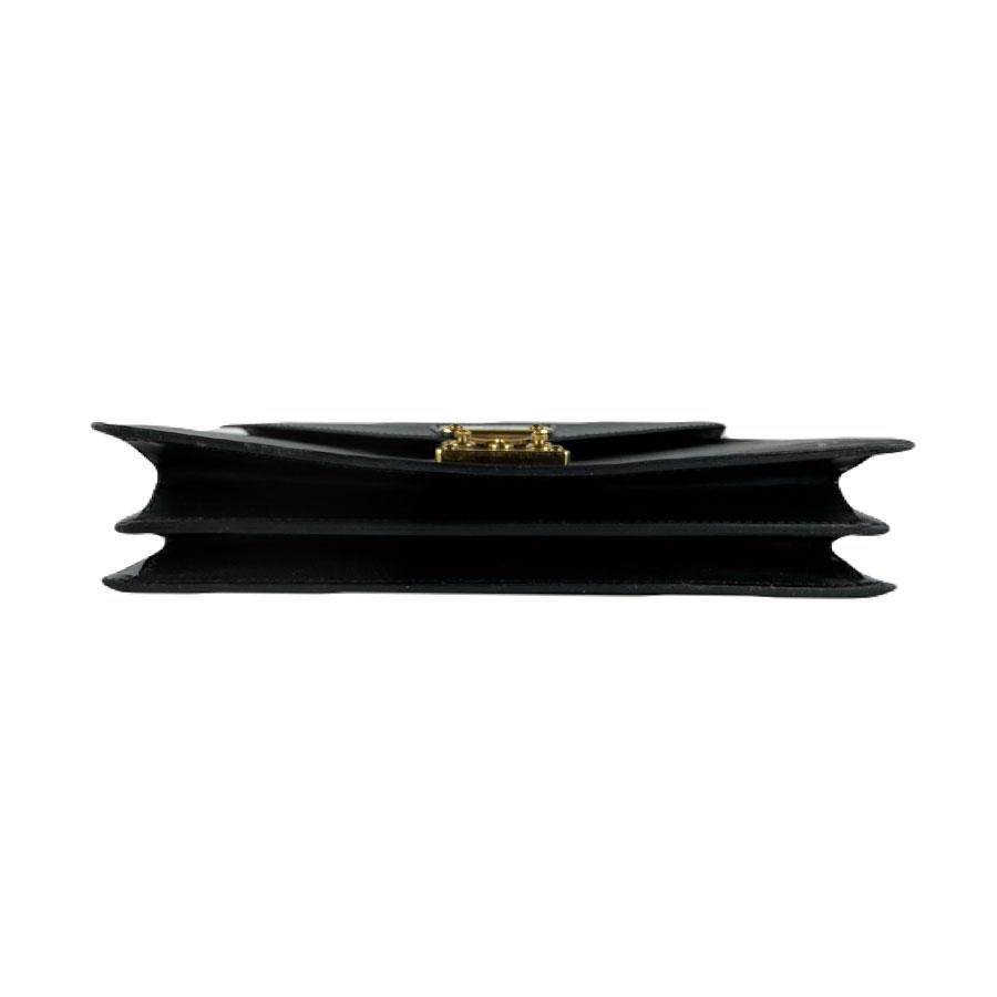 【LOUIS VUITTON】コンコルド　エピ　ハンドバッグ　レザー　ブラック LOUIS VUITTON（ルイ・ヴィトン） ルイ ヴィトン ハンドバッグ エピ