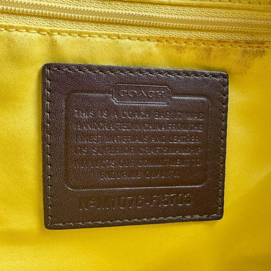 COACH（コーチ） ショルダーバッグ シグネチャー レザー ブラウン
