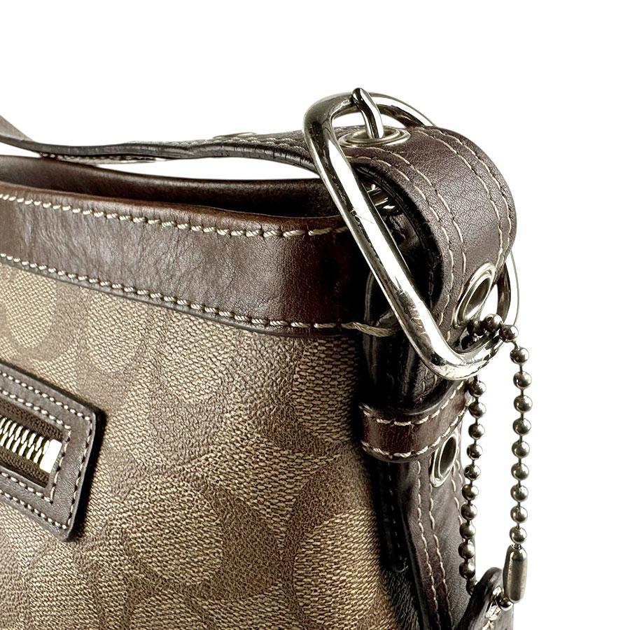 COACH（コーチ） ショルダーバッグ シグネチャー レザー ブラウン