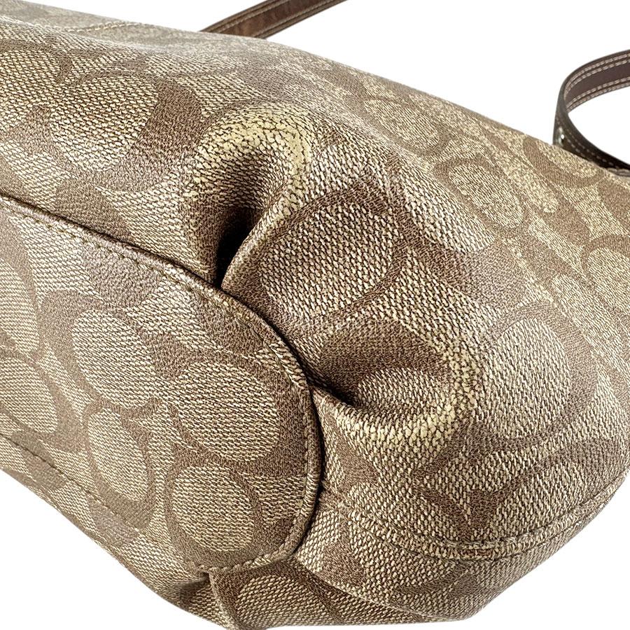 COACH（コーチ） ショルダーバッグ シグネチャー レザー ブラウン