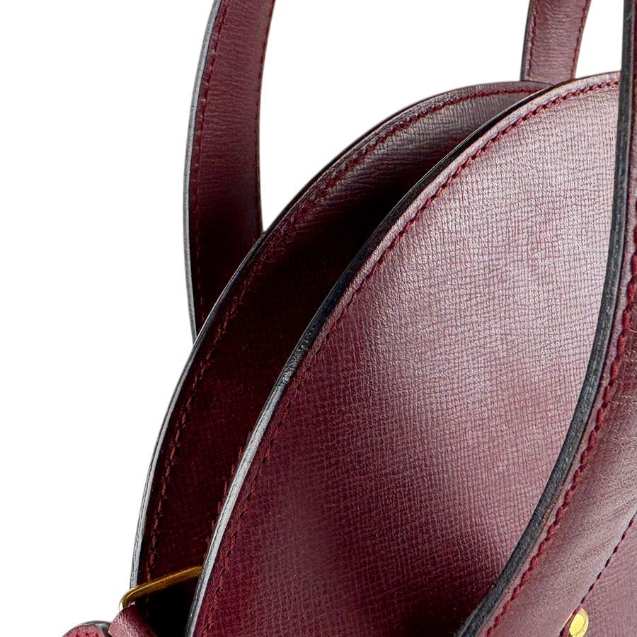 Cartier（カルティエ） ハンドバッグ レザー バーガンディ : ブランド