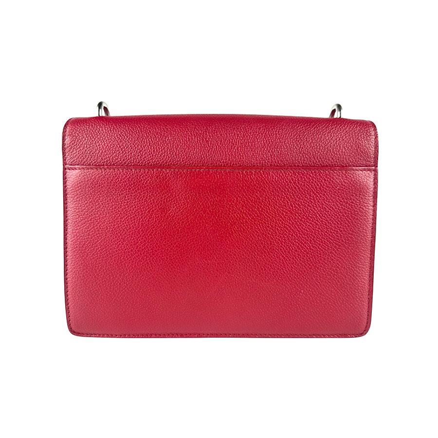 サンローラン SAINT LAURENT ショルダーバッグ レザー レッド