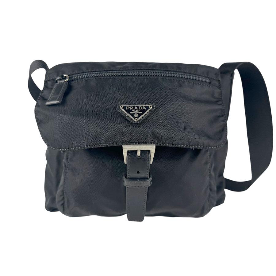 PRADA（プラダ） ショルダーバッグ ナイロン ブラック : ブランド