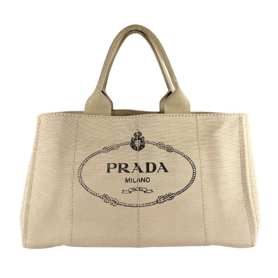 PRADA（プラダ） ハンドバッグ トートバッグ カナパ キャンバス