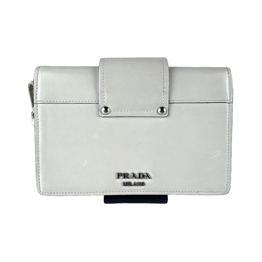 プラダ PRADA ショルダーバッグ レザー アイボリー_2