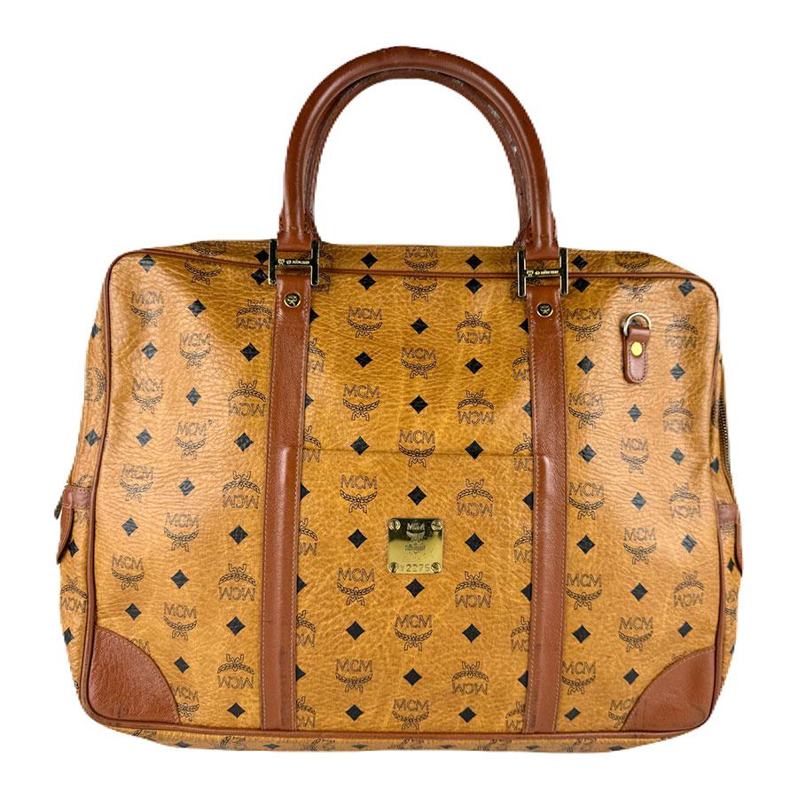 MCM（エムシーエム） エム シー エム ハンドバッグ レザー ブラウン