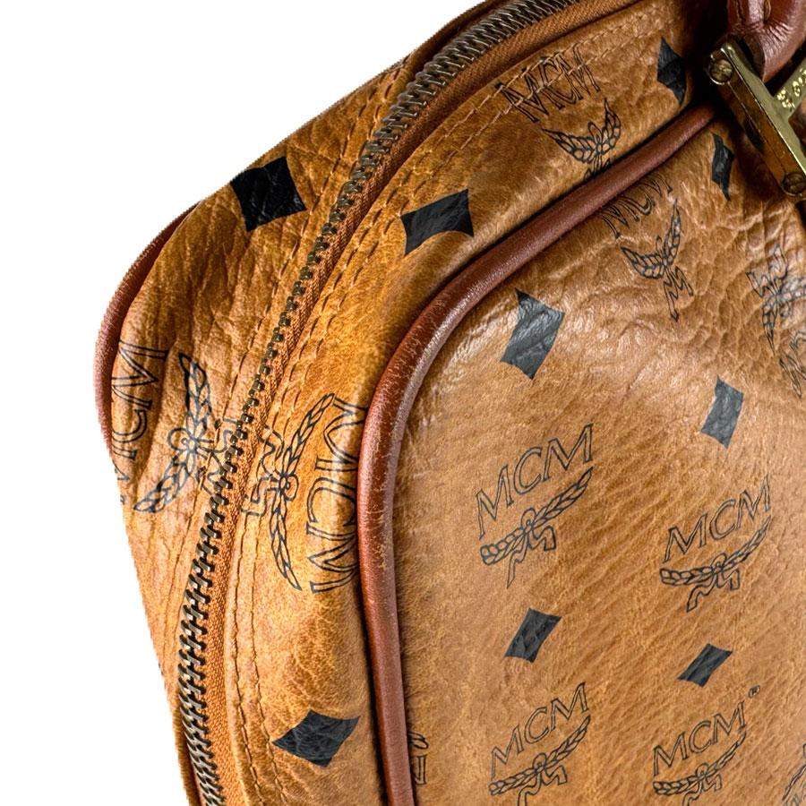 MCM ブラウンレザー ハンドバッグ 値下げします MCM ♡ブラウンレザーハンドバッグ（ショルダー紐のみ