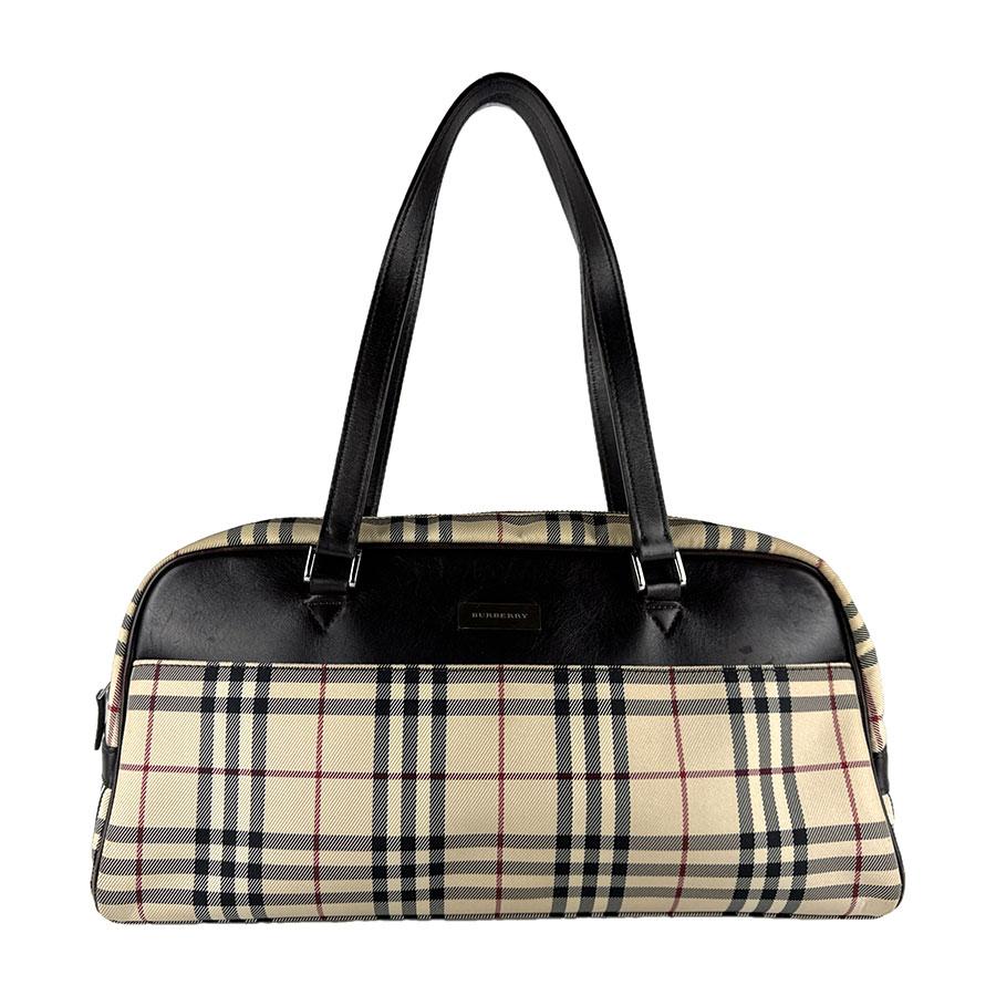 BURBERRY（バーバリー） ハンドバッグ ナイロンキャンバス/レザー