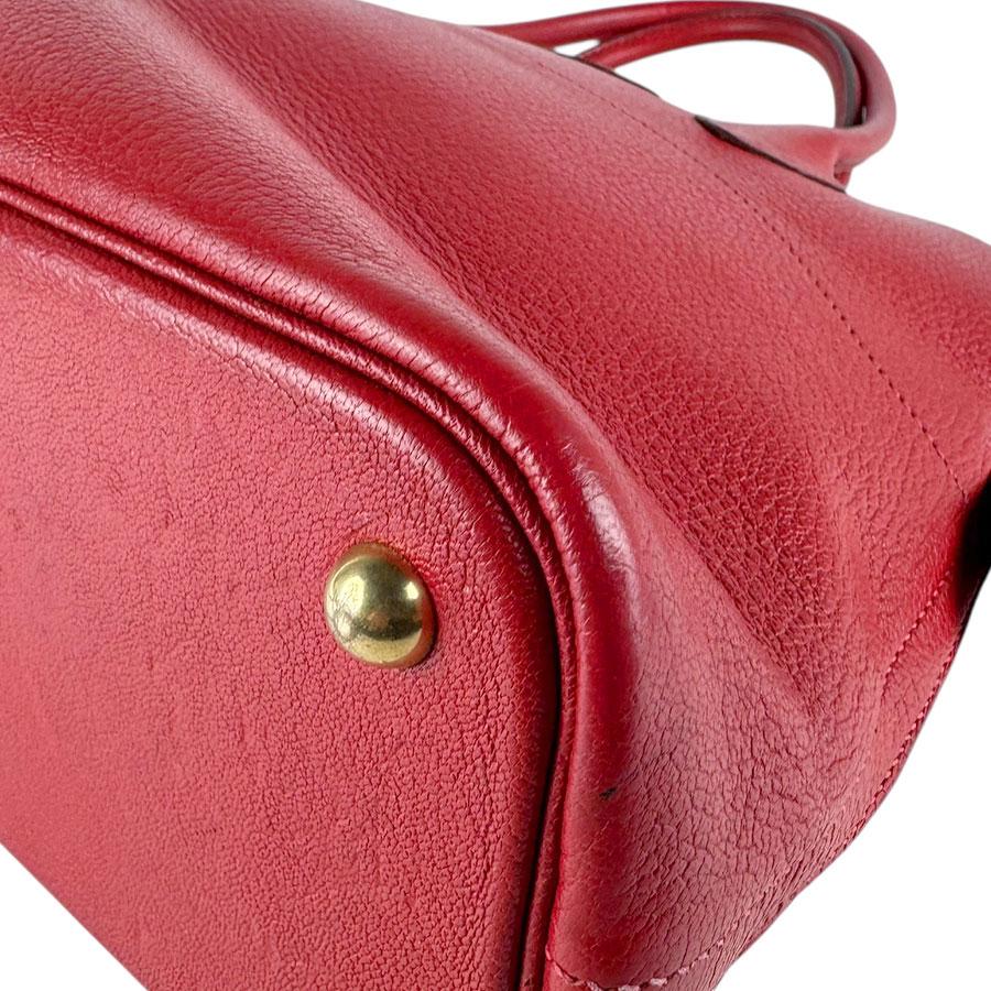 エルメス HERMES ショルダーバッグ ハンドバッグ ボリード31 シェブルミゾル ルージュカザック ゴールド レディース 送料無料【中古】 z8534 HERMES（エルメス） ショルダーバッグ ハンドバッグ ボリード31