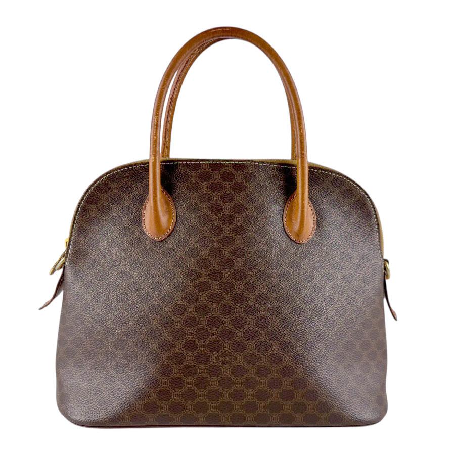 CELINE（セリーヌ） ハンドバッグ マカダム PVCコーティングキャンバス