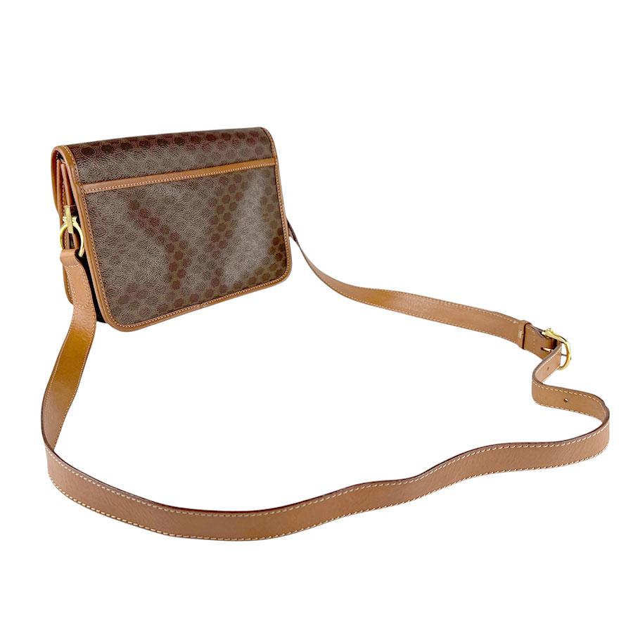 CELINE（セリーヌ） ショルダーバッグ マカダム PVC/レザー ブラウン