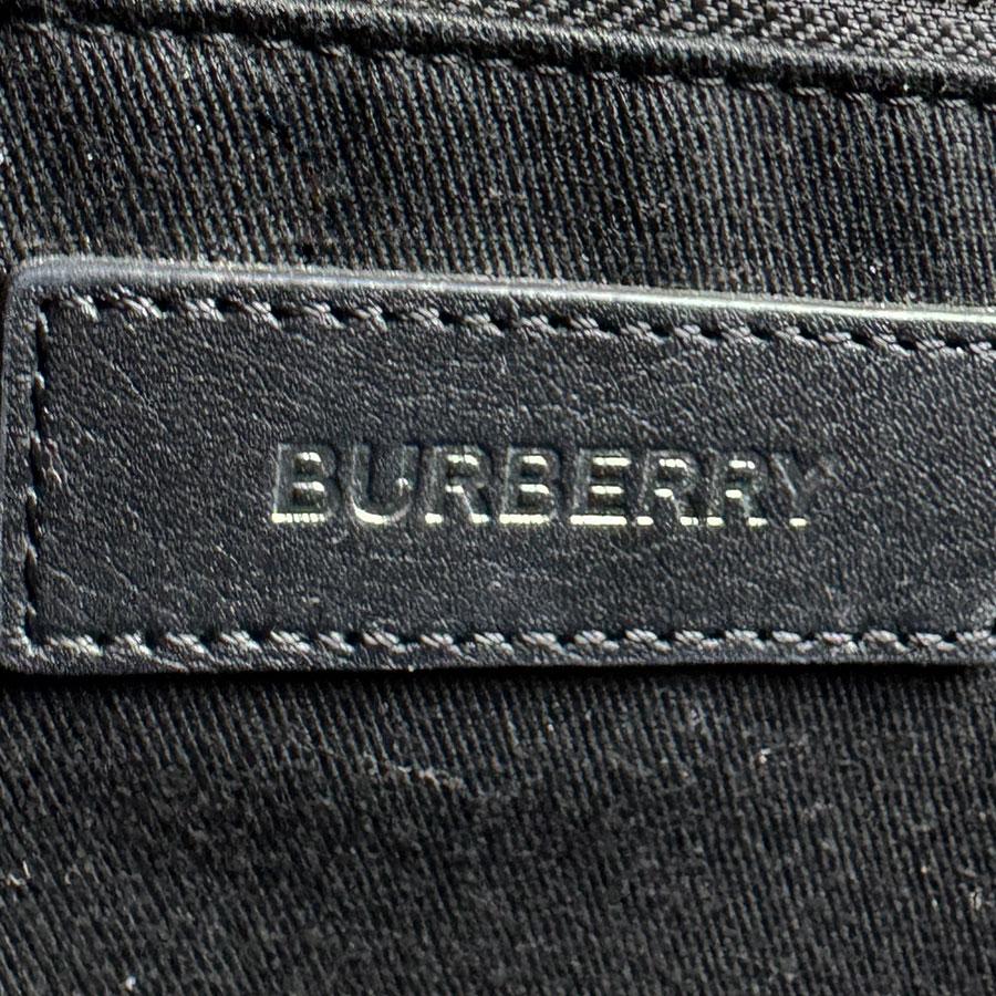 BURBERRY（バーバリー） ハンドバッグ PVC ブラック/グレー : ブランド