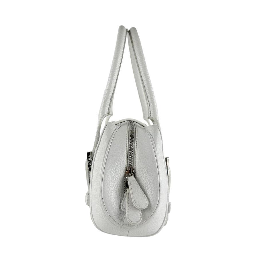 LOEWE（ロエベ） ハンドバッグ レザー ホワイト : ブランドバリュー
