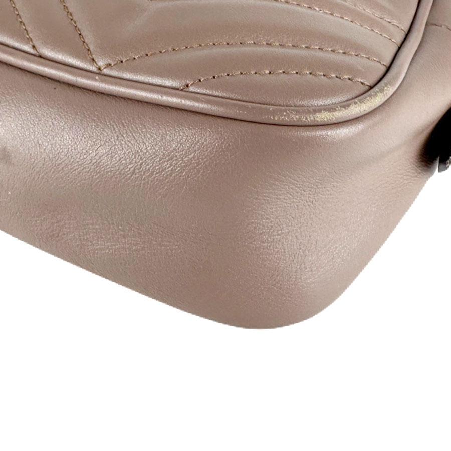 GUCCI（グッチ） ショルダーバッグ レザー ピンクベージュ : ブランド