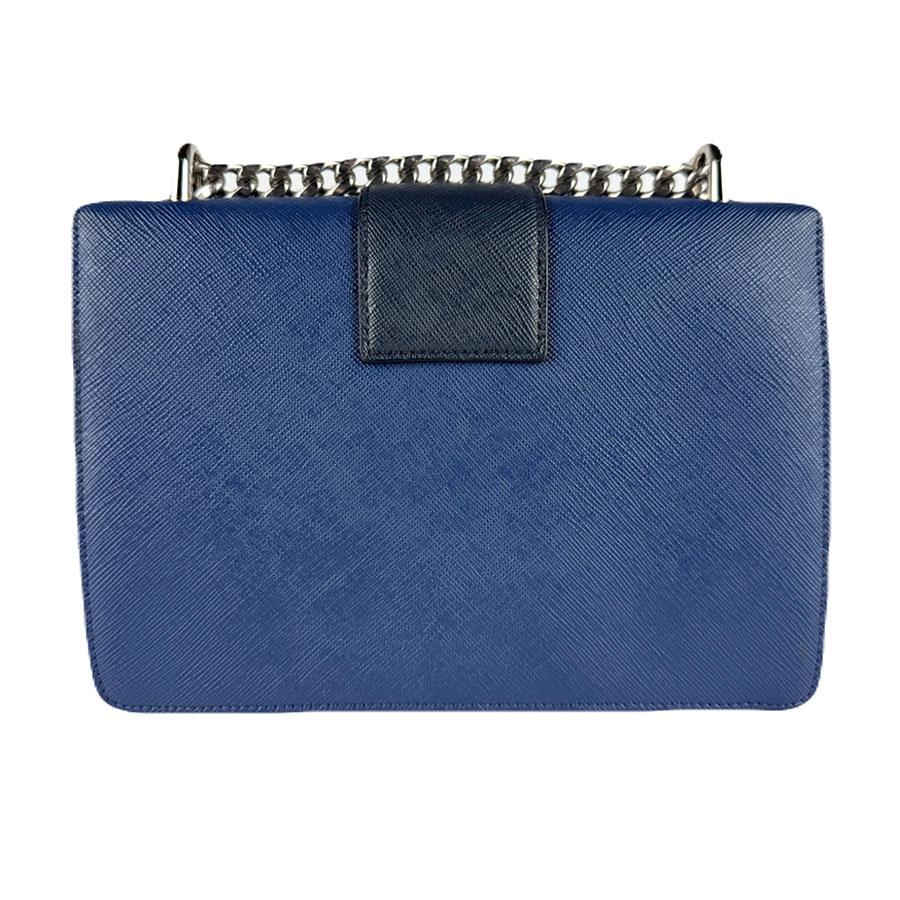 PRADA（プラダ） ショルダーバッグ レザー ネイビー : ブランド