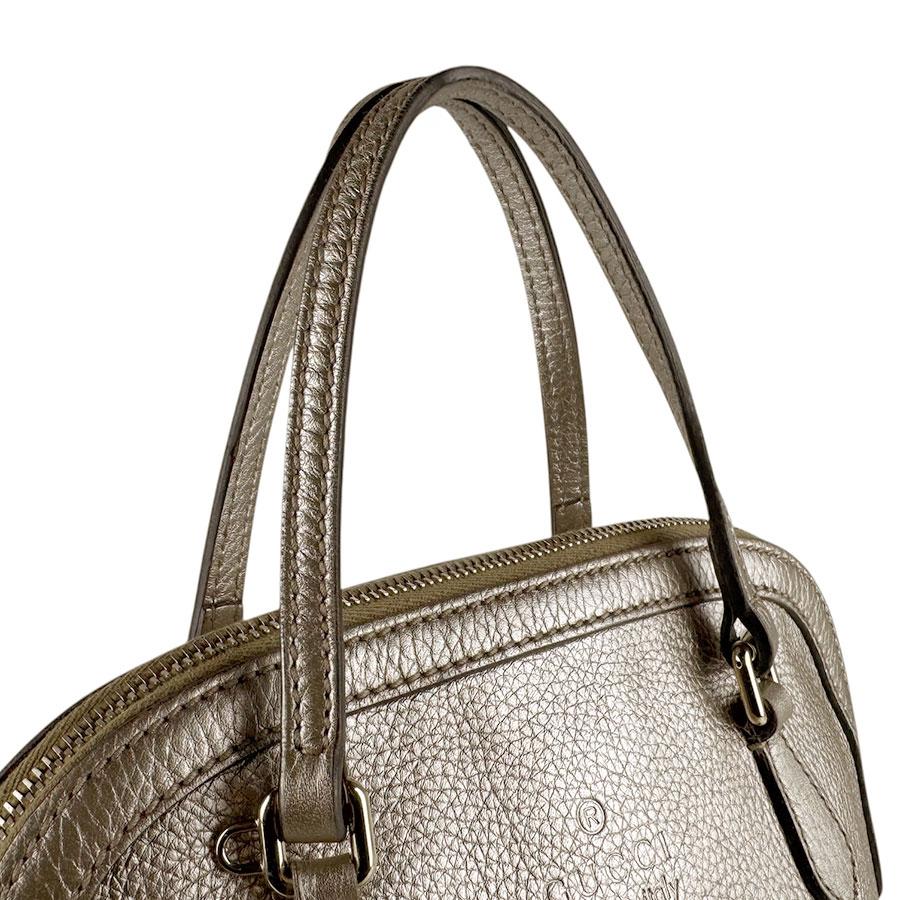 GUCCI（グッチ） ハンドバッグ ショルダーバッグ レザー ゴールド