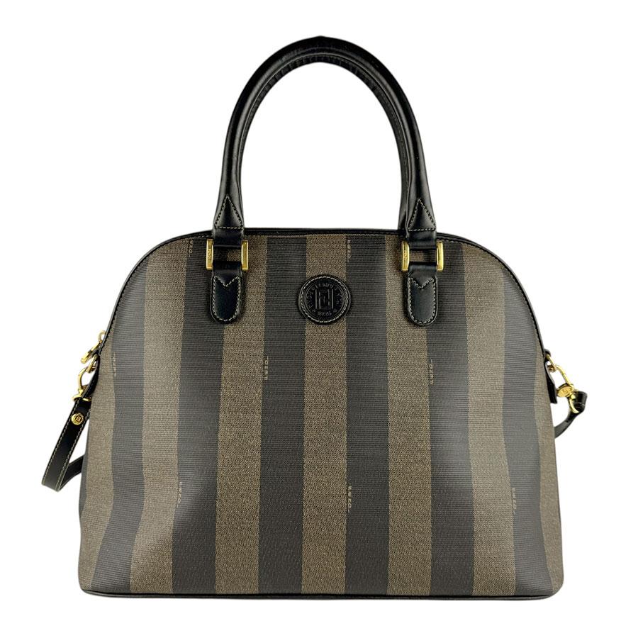 FENDI（フェンディ） ハンドバッグ ショルダーバッグ ペカン PVC