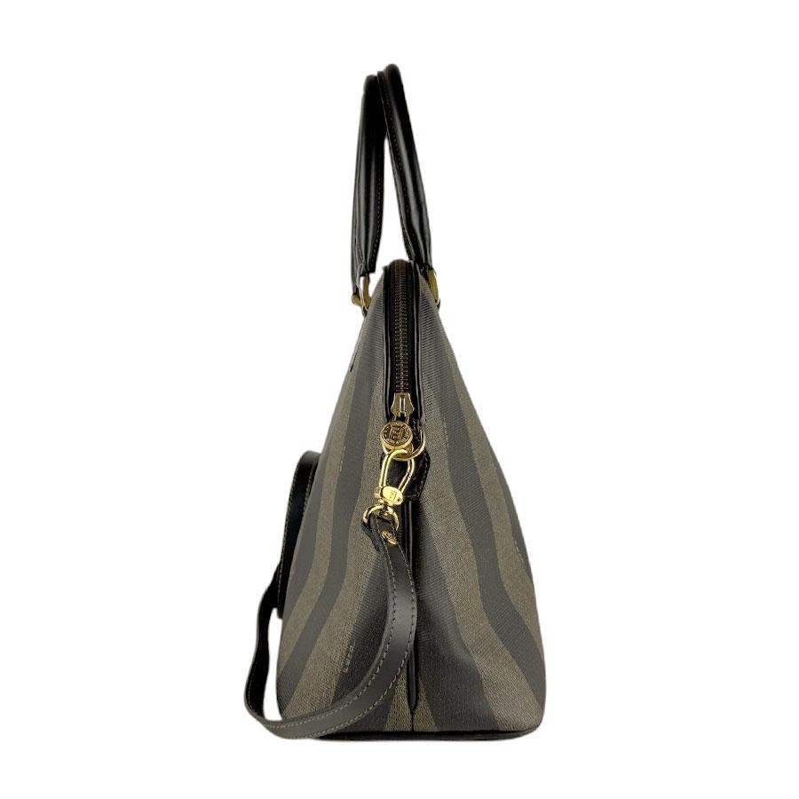 FENDI（フェンディ） ハンドバッグ ショルダーバッグ ペカン PVC