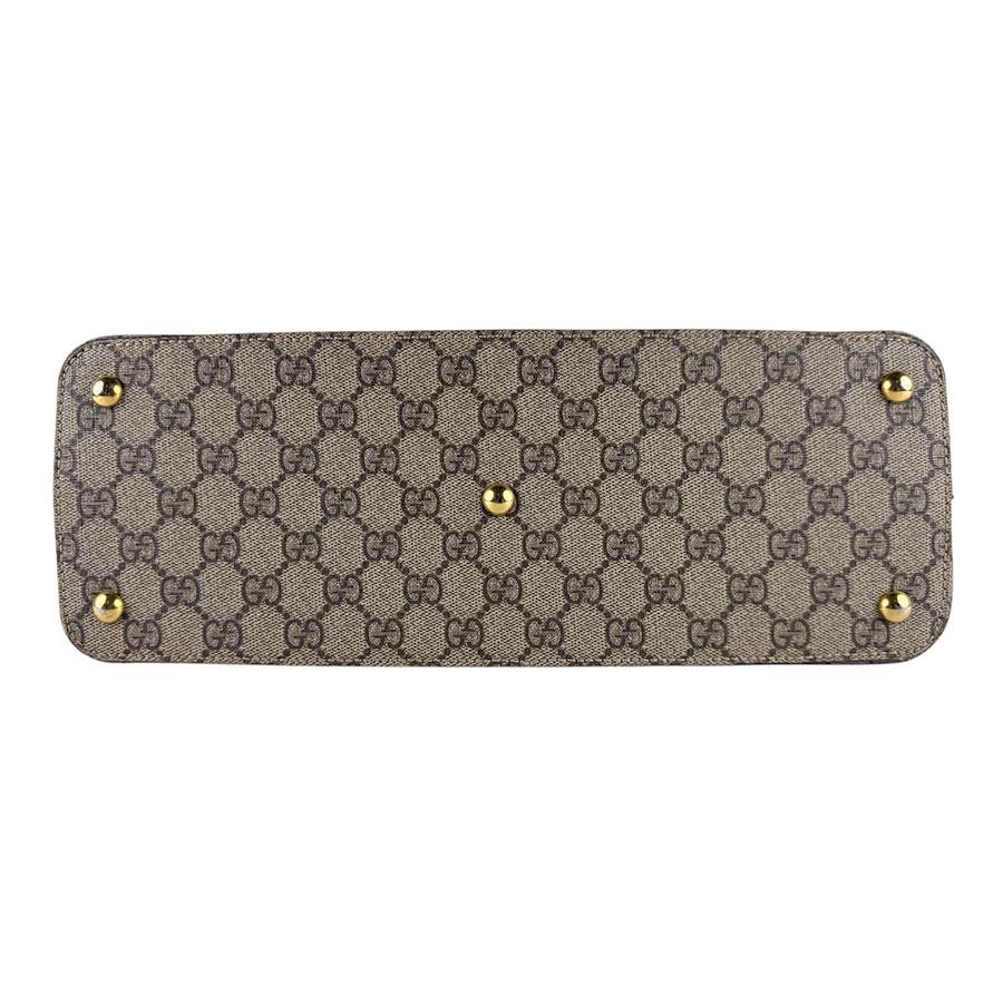 グッチ GUCCI ショルダーバッグ ハンドバッグ GGスプリームキャンバス ブラウン_3
