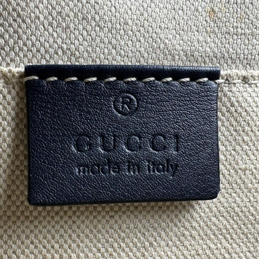 グッチ GUCCI ショルダーバッグ ハンドバッグ ディオニュソス バンブー レザー ネイビー×グリーン×レッド