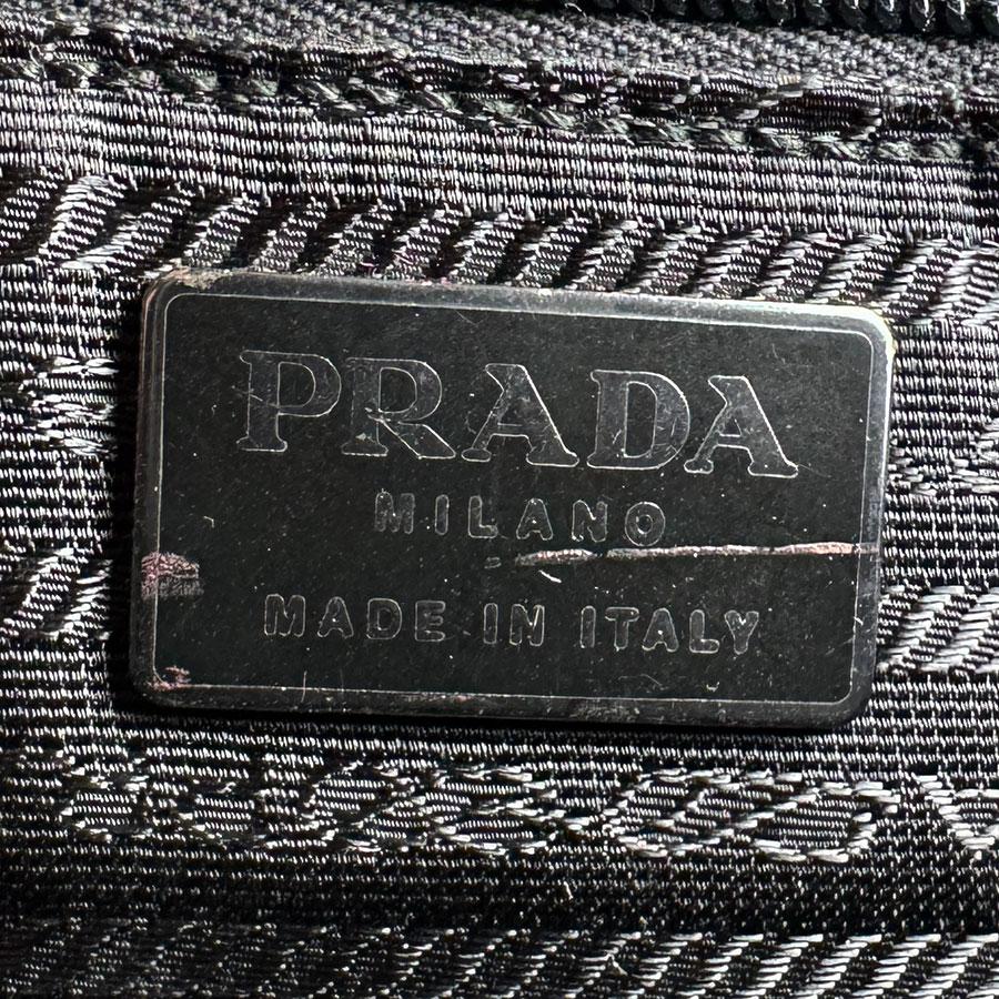 プラダ PRADA ショルダーバッグ 型押しレザー/ベルベット ボルドー_11