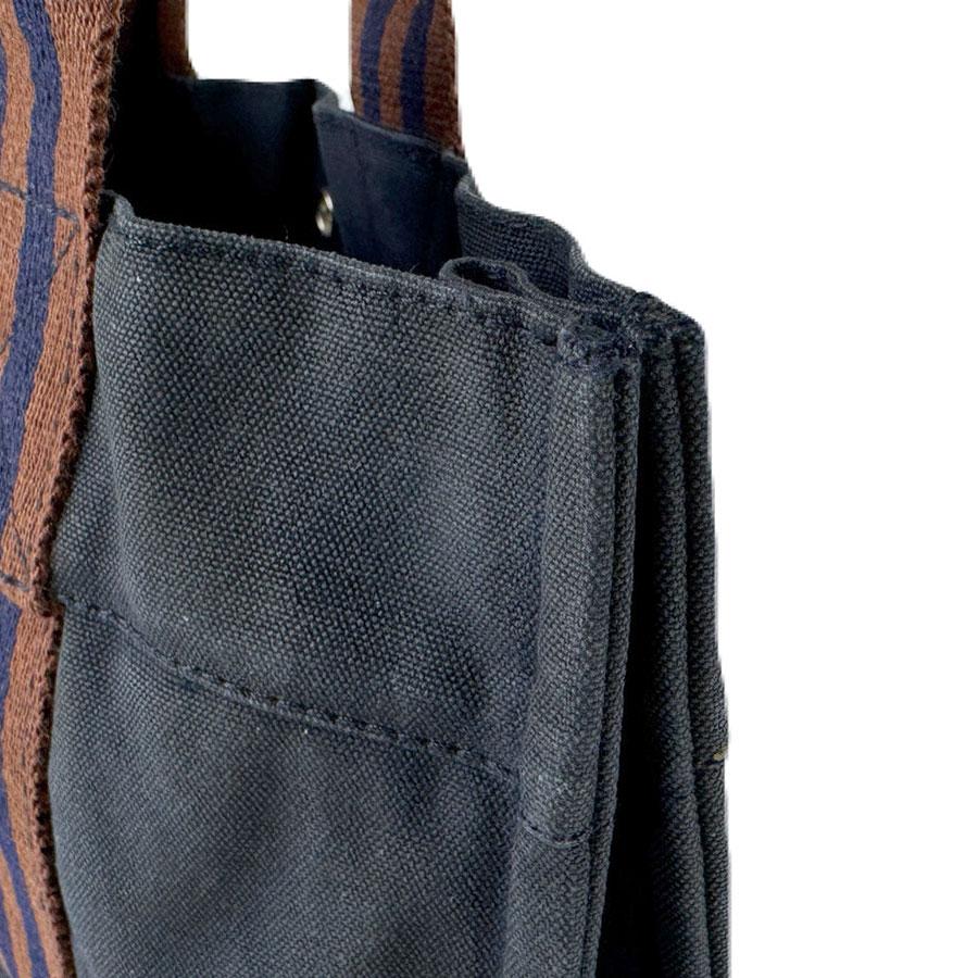 HERMES（エルメス） ハンドバッグ フールトゥPM キャンバス ネイビー