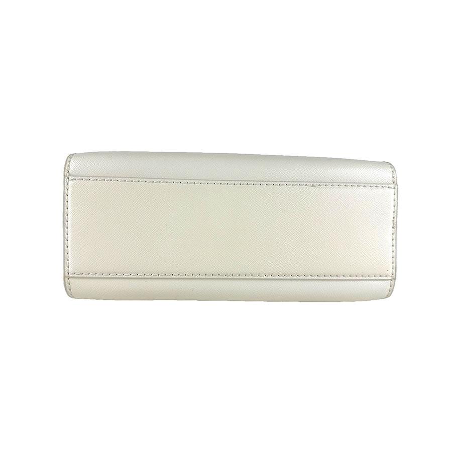 マークジェイコブス MARC JACOBS ハンドバッグ ショルダーバッグ THE LITTLE BIG SHOT レザー アイボリー